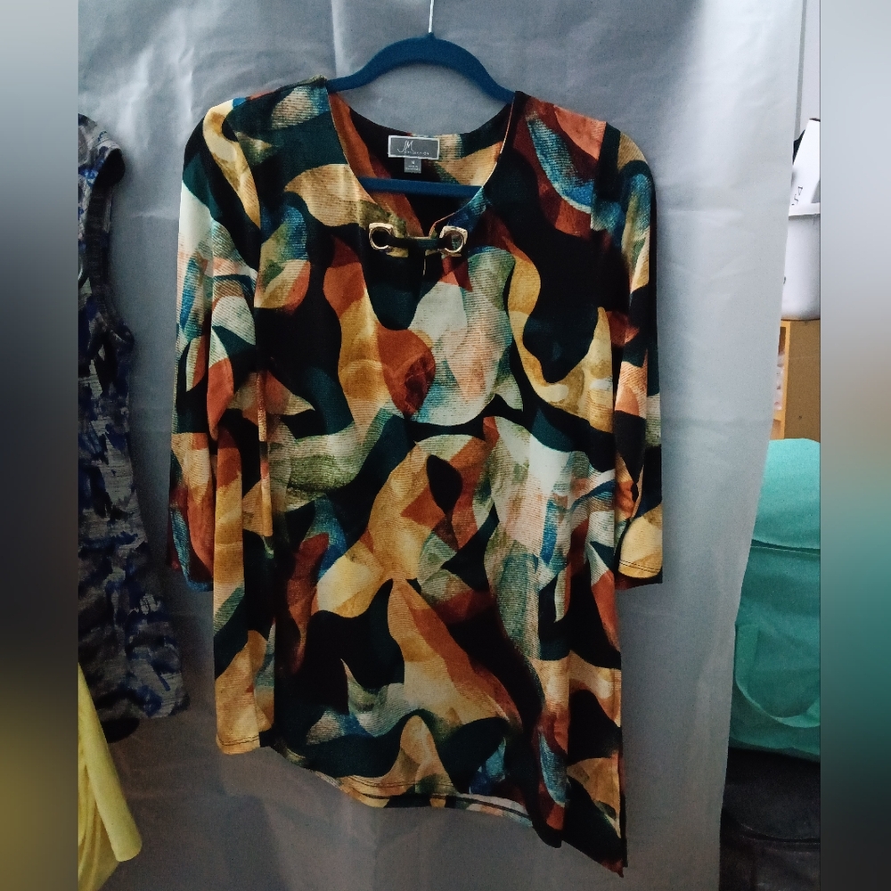 Multicolor Abstract Women's Bag